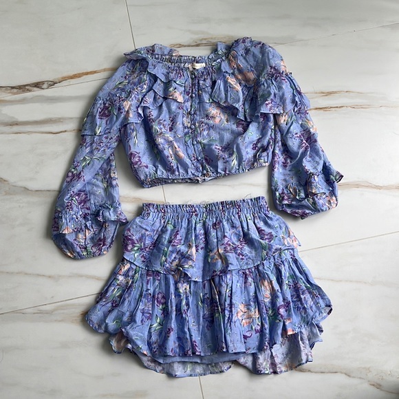 LoveShackFancy Dresses & Skirts - Love shack fancy top and skirt